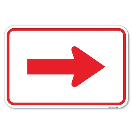 Signmission Safety Sign, 12 in Height, Aluminum, 18 in Length, 24335 A-1218-24335